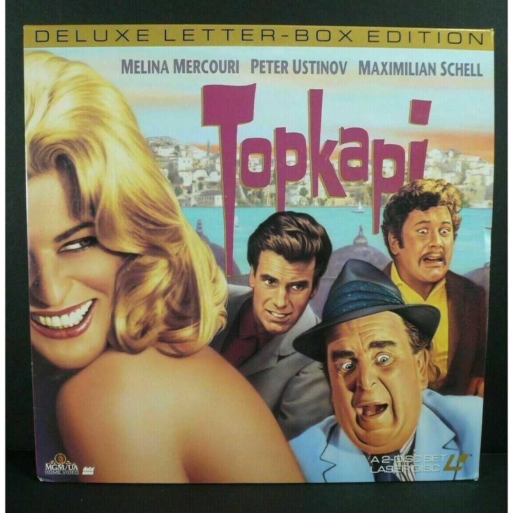 Topkapi - Laser Disc - Melina Mercouri, Peter Ustinov, Maximilian Schell 1964